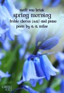 Spring Morning - Treble Chorus (S.A.) & Piano
